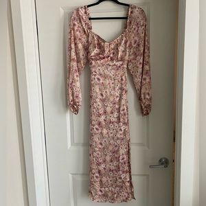 The Tatiana Floral Midi Dress